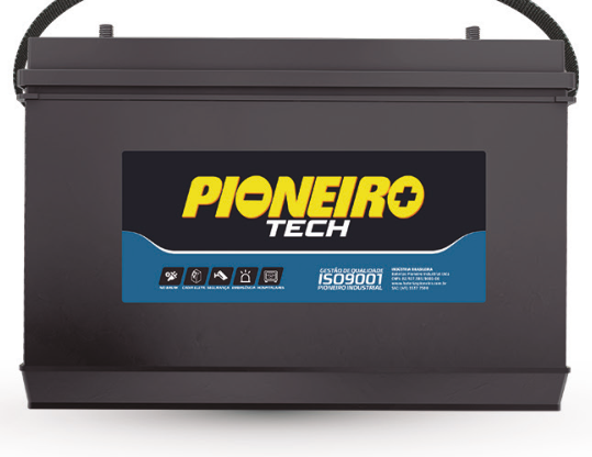 Bateria Pioneiro Tech T12-115D 12V 115Ah (em 100h)