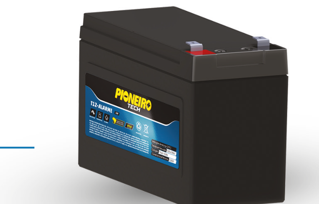 Bateria Pioneiro Tech T12-Alarme 12V 4,5Ah