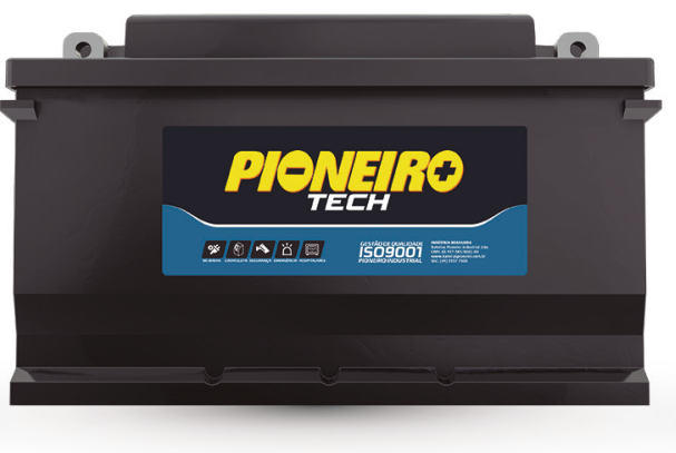 Bateria Pioneiro Tech T12-080D 12V 80Ah (em 100h)