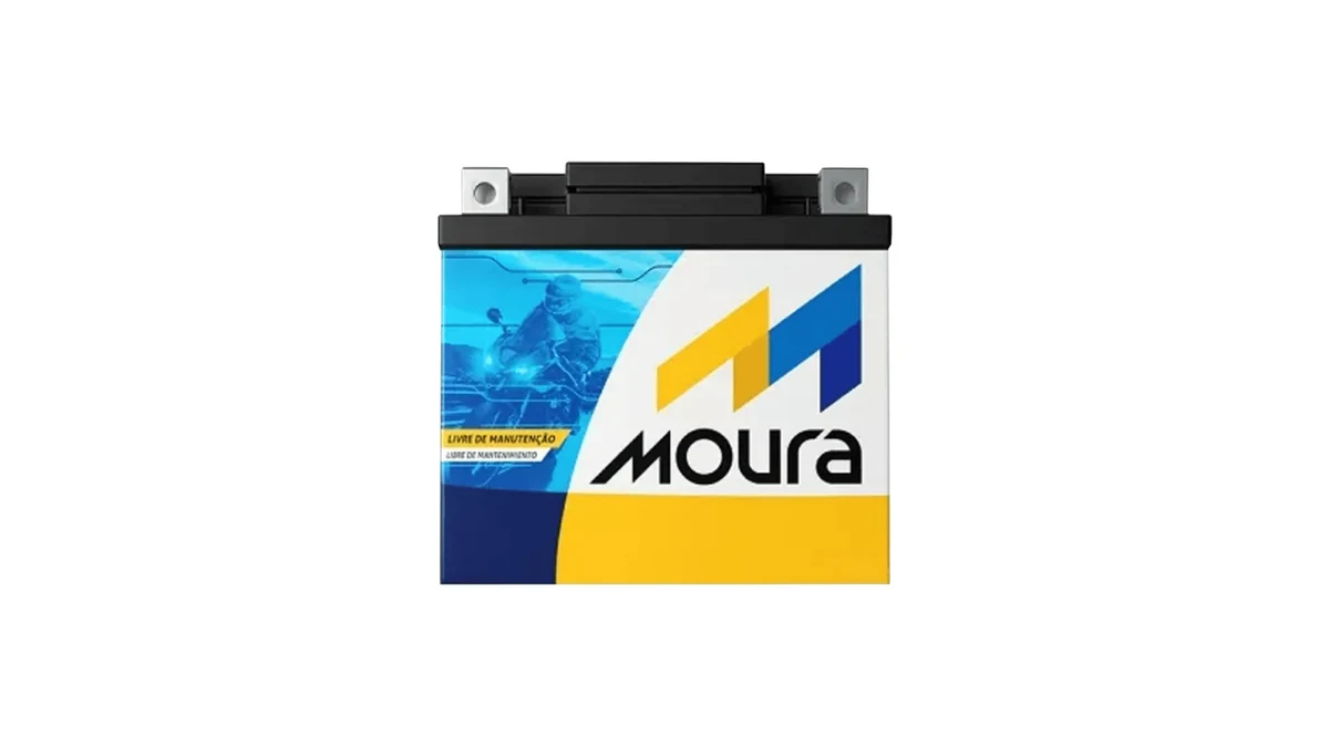 Bateria Moura Moto 5Ah, entrega e instalação em Limeira